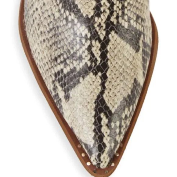 Sam Edelman Leonia Snakeskin Leather Boo… - Picture 9 of 9